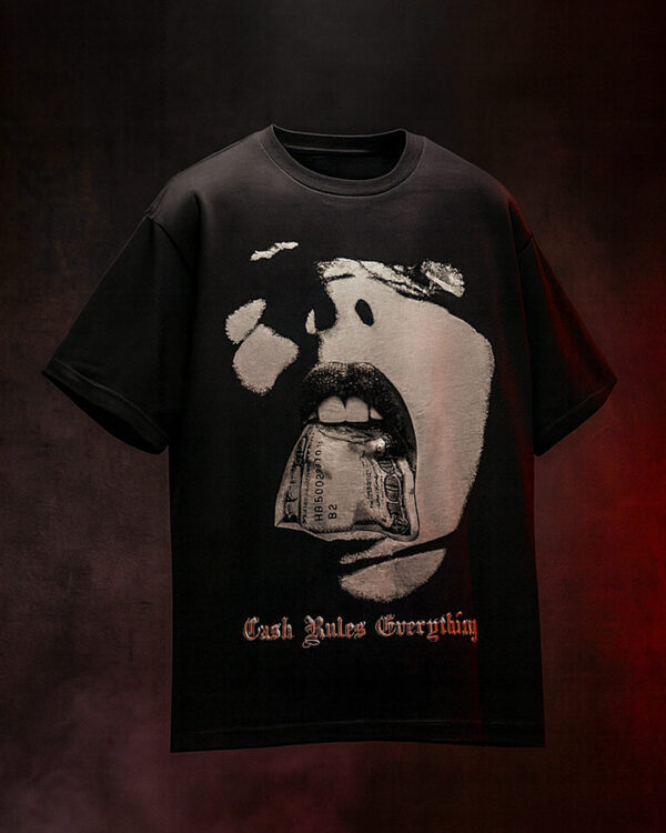 Cash Rules Tee- Bold1